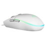 Mars Gaming MMG Souris Optique USB 3200 DPI RGB Flow Blanc