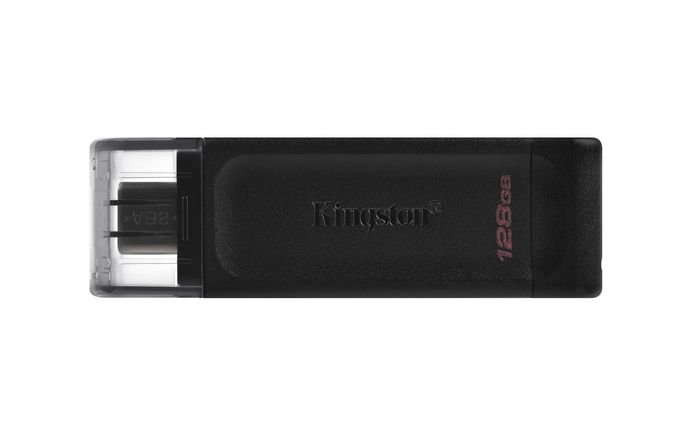 Kingston DataTraveler 70 - Clé USB 3.2 Gen 1 Type-C 128 Go - Portable pour Ordinateurs, Tablettes et Téléphones