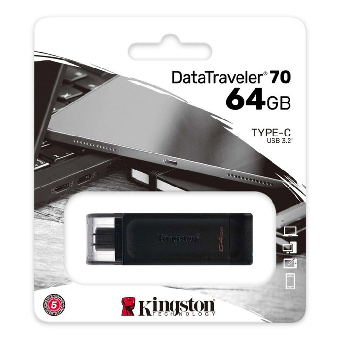 Kingston DataTraveler 70 64 Go USB-C Kingston DataTraveler 70 64 Go USB-C