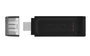 Kingston DataTraveler 70 - Clé USB 3.2 Gen 1 Type-C - 64 Go - Stockage portable haute vitesse pour ordinateurs, tablettes et téléphones
