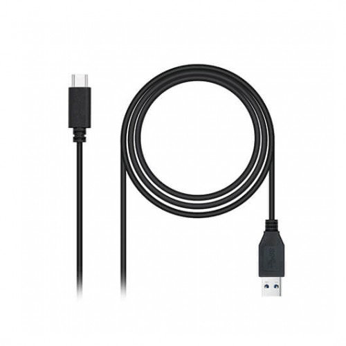 Nanocable 10.01.4001-L150 Câble USB-A vers USB-C 3.1 0.5 m Noir