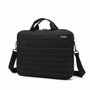 Coolbox Housse Malette Ordinateur Portable 14 Pouces Rembourrée Imperméable Sacoche Bandoulière Noire Bleue