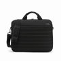 Coolbox Housse Malette Ordinateur Portable 14 Pouces Rembourrée Imperméable Sacoche Bandoulière Noire Bleue