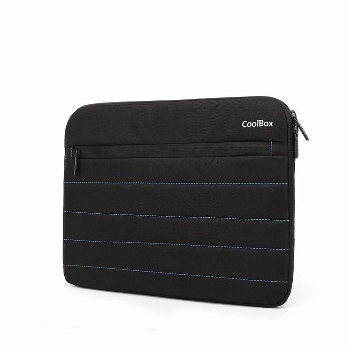 Coolbox Housse de Transport pour Ordinateur Portable 11.6 Pouces - Sacoche Coolbox COO-BAG11-0N avec 1 Poche Avant - Noir Coolbox Housse de Transport pour Ordinateur Portable 11.6 Pouces - Sacoche Coolbox COO-BAG11-0N avec 1 Poche Avant - Noir