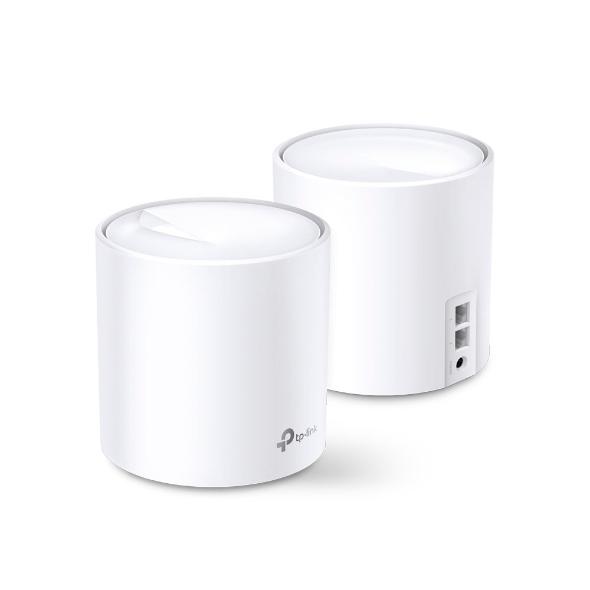 TP-Link Deco X20 AX1800 Système Mesh Wi-Fi 6, Pack de 2, Blanc