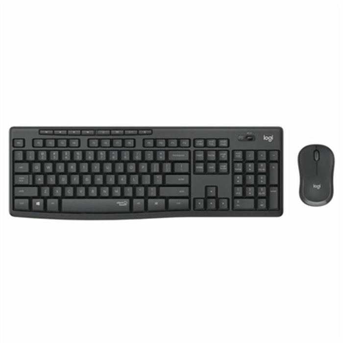 Logitech MK295 Combo Clavier et Souris sans fil Noir Espagnol QWERTY