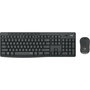 Clavier et souris sans fil Logitech MK295 Noir Espagnol Qwerty