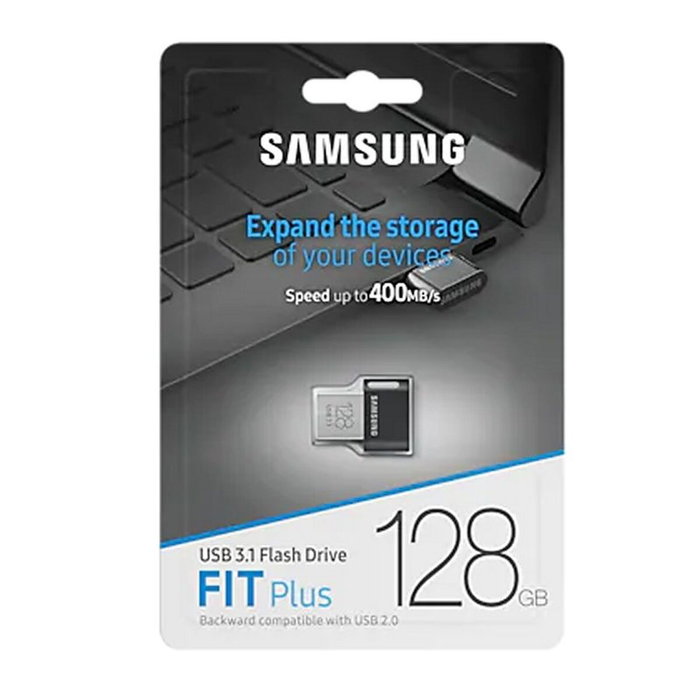 Clé USB Samsung MUF-128AB Noir Argenté 128 GB Clé USB Samsung MUF-128AB Noir Argenté 128 GB