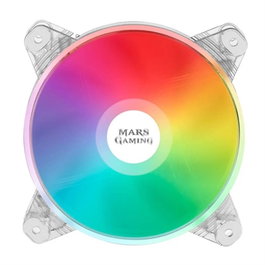 Mars Gaming Ventilateur PC 120mm Mfg Chroma RGB Silencieux 14dB(A) 31CFM