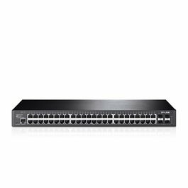 TP-LINK Switch Gigabit 48 ports TL-SG3452 PoE+ avec 4 ports SFP, gestioné, Noir