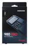 Samsung 980 PRO - SSD 1 To M.2 NVMe PCIe 4.0, Vitesse de lecture jusqu'à 7000 Mo/s, Format 2280, Contrôleur Elpis, V-NAND MLC