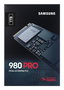 Samsung 980 PRO - SSD 1 To M.2 NVMe PCIe 4.0, Vitesse de lecture jusqu'à 7000 Mo/s, Format 2280, Contrôleur Elpis, V-NAND MLC