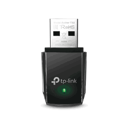 TP-LINK Antenne USB WLAN Mini ARCHER T3U Noir - Adaptateur Wi-Fi USB