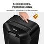 Fellowes Powershred LX45 Destructrice de papier coupe en particules 17L Noir