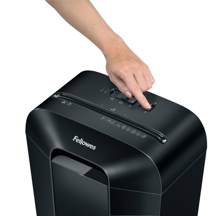 Fellowes Powershred LX45 Destructrice de papier coupe en particules 17L Noir