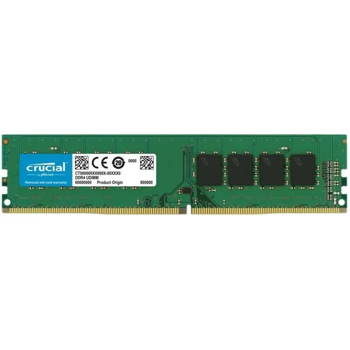 Crucial - Mémoire RAM DDR4 8 Go 3200 MHz CL22 DIMM 288 broches - Module SDRAM 1.2 V Crucial - Mémoire RAM DDR4 8 Go 3200 MHz CL22 DIMM 288 broches - Module SDRAM 1.2 V