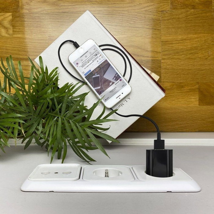 Chargeur USB NANOCABLE 10.10.2002 Noir 5 W