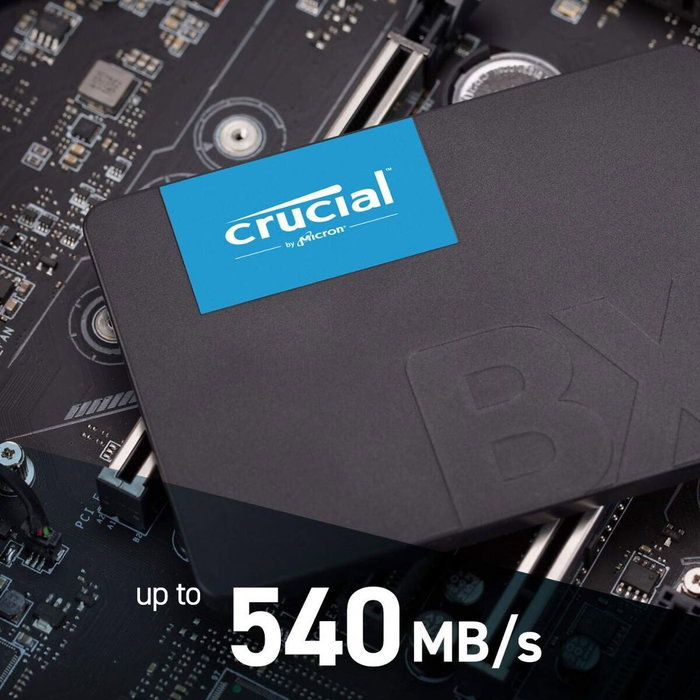 Crucial BX500 SSD Interne 2 To 2,5 pouces SATA 6 Gb/s