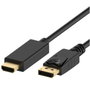Câble DisplayPort Ewent EC1430 HDMI Noir 1 m