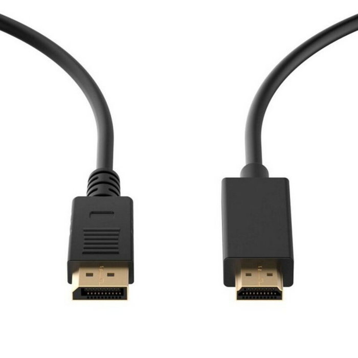 Ewent Câble DisplayPort 1.2 vers HDMI EC1430, 3m, Noir