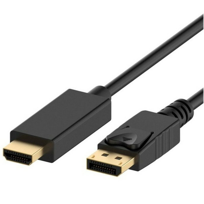 Ewent Câble DisplayPort 1.2 vers HDMI EC1430, 3m, Noir