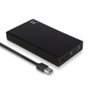 Boîtier pour disque dur Ewent EW-150101-003-Y-P Noir 3,5"
