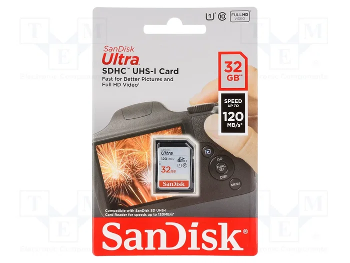 SanDisk Ultra SDHC UHS-I 32 Go SanDisk Ultra SDHC UHS-I 32 Go