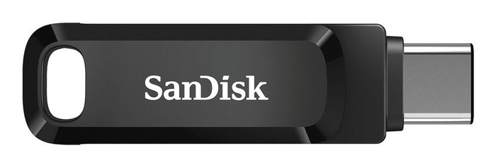 SanDisk Ultra Dual Drive Go 64 Go - Noir