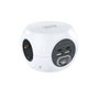 Nanocable Regleta Base Enchufes 3 Prises Shucko avec 4 Ports USB (2 USB-A, 2 USB-C) 1.4 m
