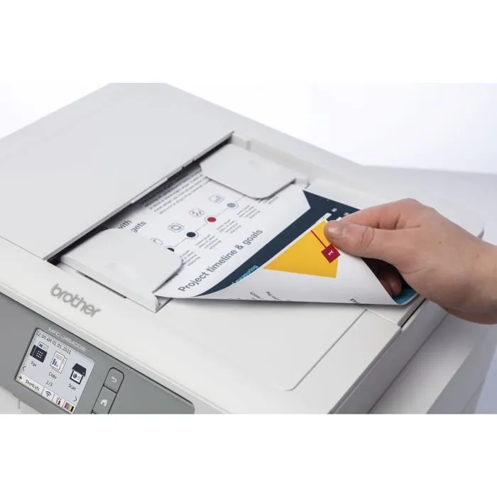 Brother MFCJ4540DWXLRE1 Imprimante Multifonction Jet d'Encre A4 4-en-1 Recto-Verso Couleur Wi-Fi avec Cartouches Très Haute Capacité Incluses