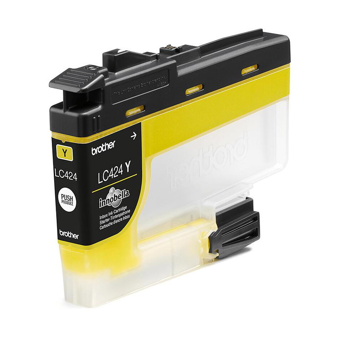 Brother LC-424Y Cartouche d'encre Jaune Brother LC-424Y Cartouche d'encre Jaune