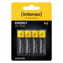 Intenso 7501424 Pack 4 Piles Alcalines Energy Ultra LR06 AA 1.5V 2600 mAh