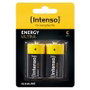 Intenso 7501432 Pack de 2 Piles Alcalines Energy Ultra LR14 1.5V 8000 mAh