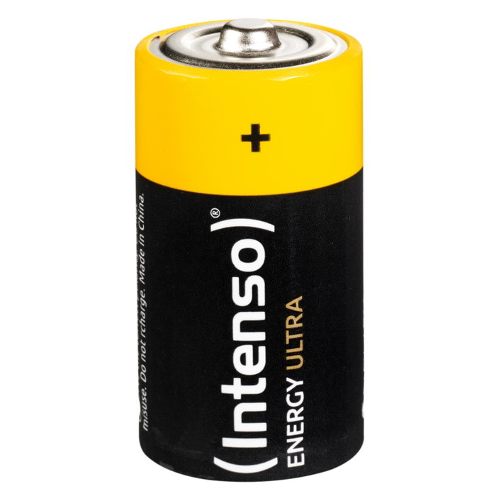 Intenso 7501432 Pack de 2 Piles Alcalines Energy Ultra LR14 1.5V 8000 mAh