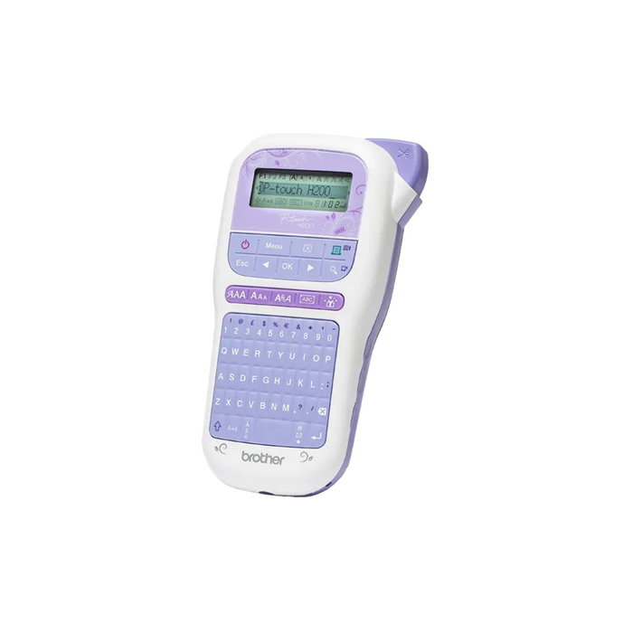 Brother PT-H300 Rotuladora Électrique P-touch, Étiqueteuse Portable avec Clavier QWERTY, Cintas TZe 12mm, Écran LCD, Impression 20mm/s, Coton Satiné Doré Brother PT-H300 Rotuladora Électrique P-touch, Étiqueteuse Portable avec Clavier QWERTY, Cintas TZe 12mm, Écran LCD, Impression 20mm/s, Coton Satiné Doré