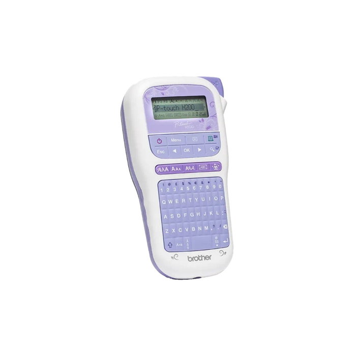 Brother PT-H300 Rotuladora Électrique P-touch, Étiqueteuse Portable avec Clavier QWERTY, Cintas TZe 12mm, Écran LCD, Impression 20mm/s, Coton Satiné Doré Brother PT-H300 Rotuladora Électrique P-touch, Étiqueteuse Portable avec Clavier QWERTY, Cintas TZe 12mm, Écran LCD, Impression 20mm/s, Coton Satiné Doré