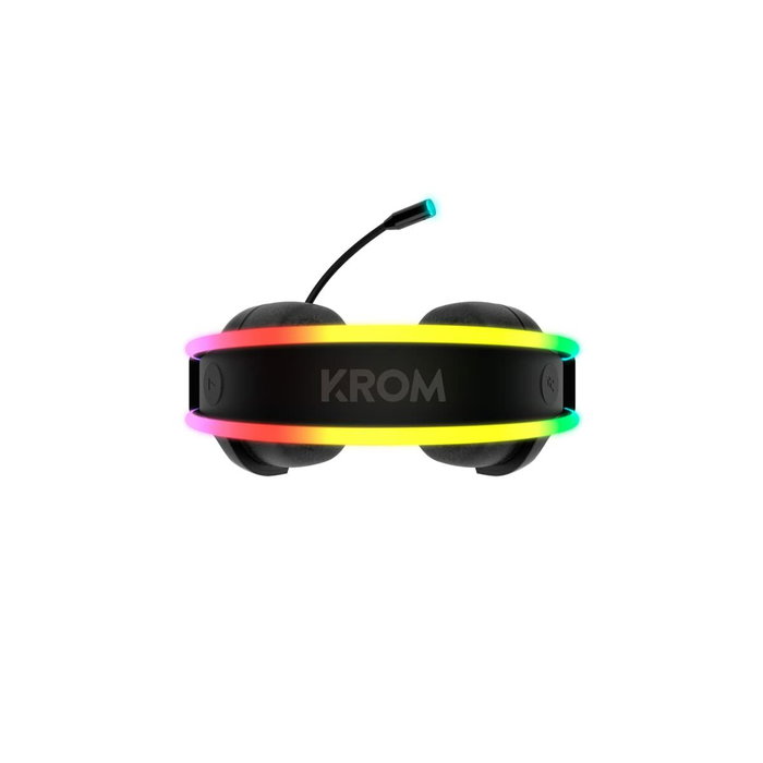 Casques avec Microphone Krom Klaim Noir