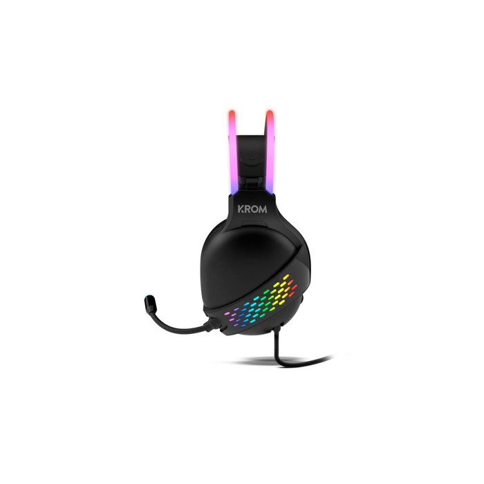 Casques avec Microphone Krom Klaim Noir