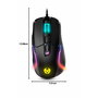 Souris Gaming Krom Kick 6200 dpi Noir RGB