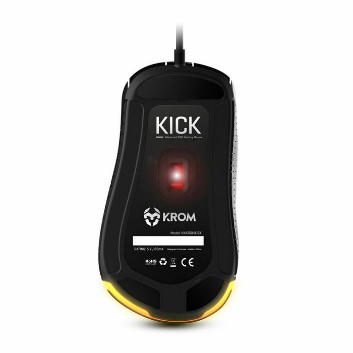 Souris Gaming Krom Kick 6200 dpi Noir RGB