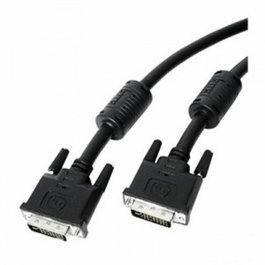 NANOCABLE Câble DVI Dual Link 24+1 Mâle-Mâle 1,8 m Noir