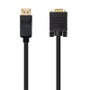 Nanocable 10.15.4402 Câble DisplayPort vers VGA 2 m, Noir, 1920x1200@60Hz