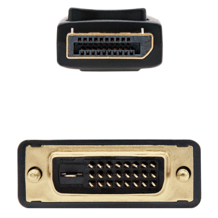 Nanocable 10.15.4502 Câble Convertisseur DisplayPort vers DVI 2 M Noir