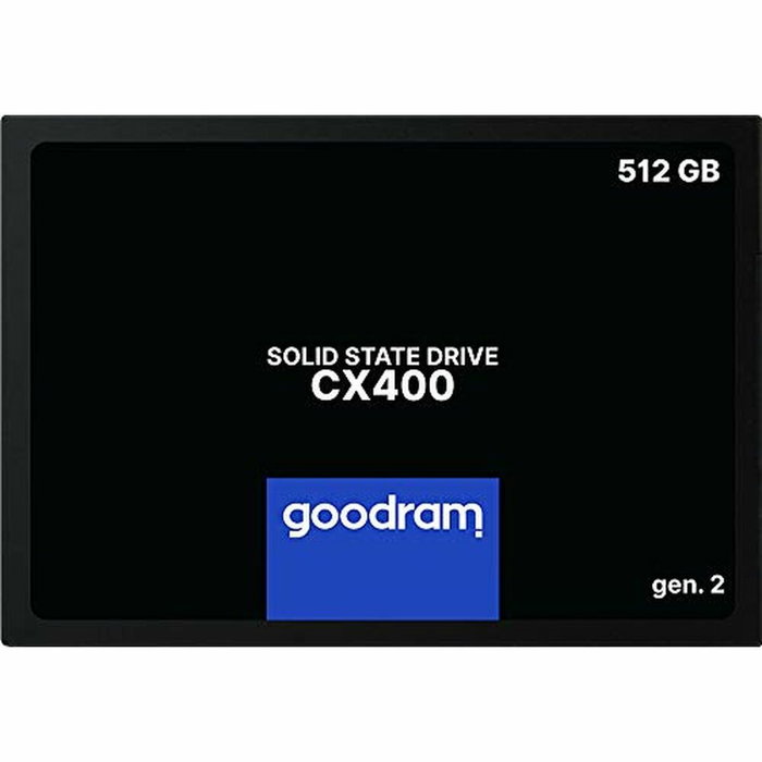 Disque dur GoodRam SSDPR-CX400-512-G2 SSD 550 MB/s 512 GB SSD Disque dur GoodRam SSDPR-CX400-512-G2 SSD 550 MB/s 512 GB SSD