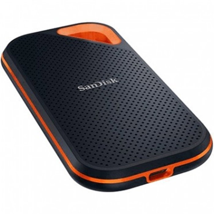 SanDisk Extreme PRO Portable SSD 1 To - SDSSDE81-1T00-G25 - Disque SSD Externe USB-C NVMe 2000 Mo/s IP55
