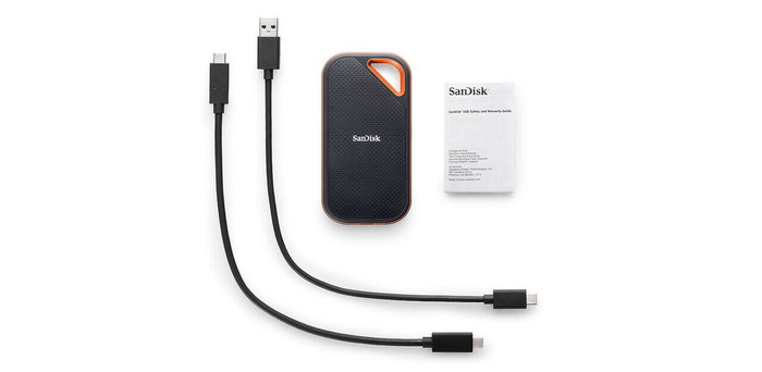 SanDisk Extreme Pro Portable SSD 1 To Noir/Orange SanDisk Extreme Pro Portable SSD 1 To Noir/Orange