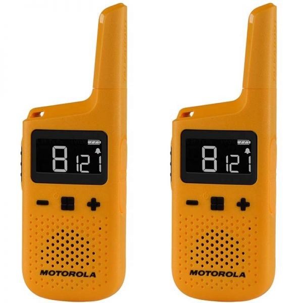 Motorola TALKABOUT T72 - Duo de talkies-walkies Jaune - Portée 8 km