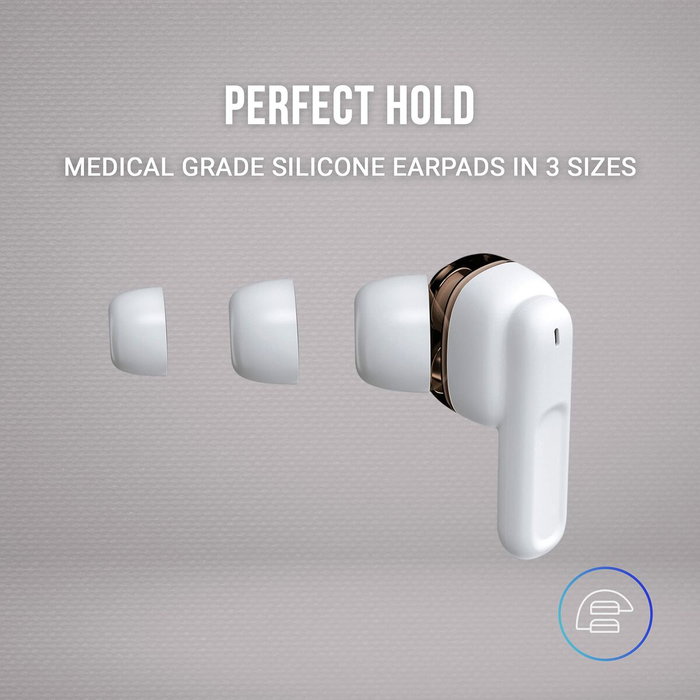 Casques avec Microphone Mars Gaming MHIBW Blanc