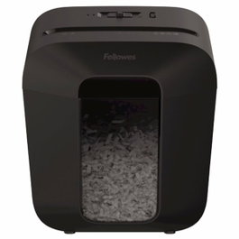 Fellowes LX25 Déchiqueteuse de Papier Coupe en Particules (Din P-4) 11,5 L Noir