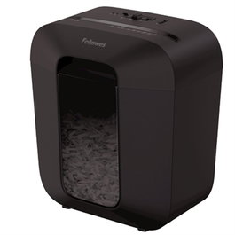 Fellowes Destructrice Papier LX25 Coupe en Particules 4170501 Usage Domicile Bureau Noir